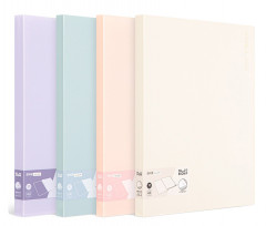 Папка с 30 прозр.вклад. Deli NS197 A4 полипропилен ассорти