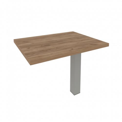 First Брифинг-приставка KB-4 Дуб табак/Серая опора 900*700*765