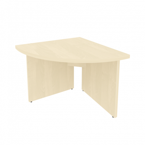 First Угловой модуль переговорного стола правый KPR-4 (R) Клён 900*900*765