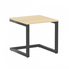 Home Office Стол журнальный VR.SP-2-58.G Акация/Антрацит металл 580*600*550