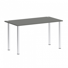 Home Office Стол письменный VR.SP-3-138 Металлик/Хром опоры 1380*720*750