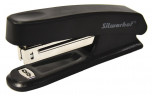 Степлер Silwerhof 401072-01 N10 (12листов) черный 50скоб пластик закрытый коробка