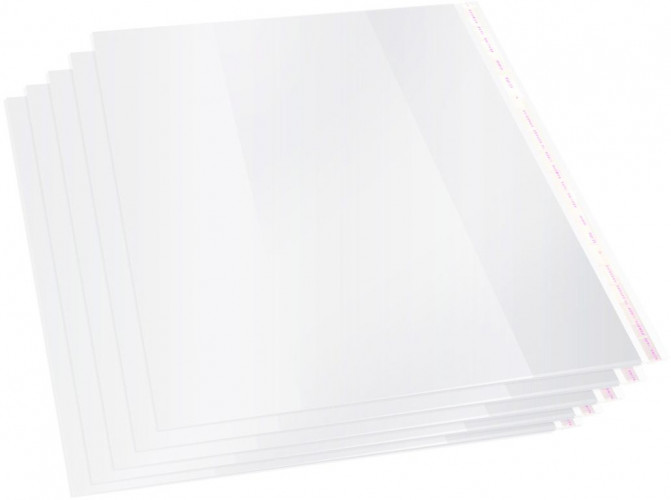 Обложка Silwerhof 382176 Монстрики для учебника с липк.сл. (набор 10шт) ПП 70мкм гладкая прозр. 280х450мм