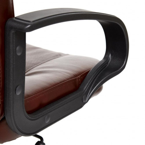 Кресло DEVON, кож/зам, коричневый/коричневый перфорированный, 2 TONE/2 TONE /06