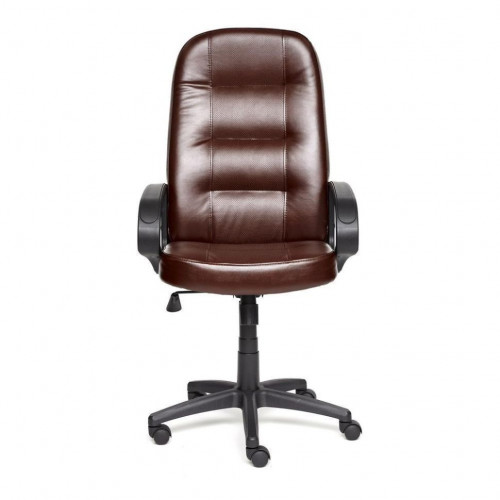 Кресло DEVON, кож/зам, коричневый/коричневый перфорированный, 2 TONE/2 TONE /06