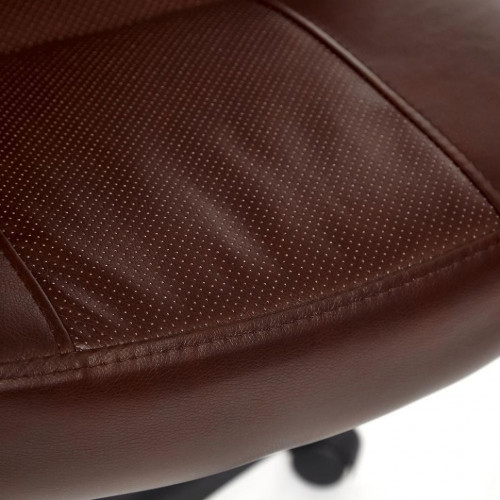 Кресло DEVON, кож/зам, коричневый/коричневый перфорированный, 2 TONE/2 TONE /06