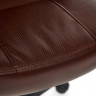 Кресло DEVON, кож/зам, коричневый/коричневый перфорированный, 2 TONE/2 TONE /06