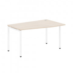 Стол эргономичный XSCT 149(R) Бук Тиара/Белый 1400х900х750 XTEN-S