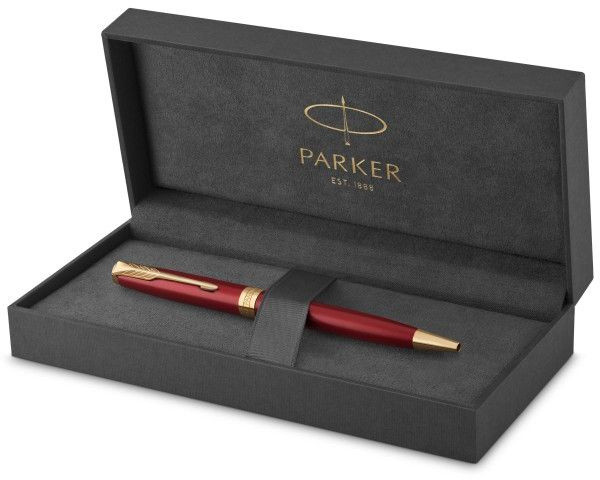 Ручка шариков. Parker Sonnet Core K539 (CW1931476) LaqRed GT M черн. черн. подар.кор.