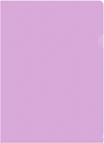 Папка-уголок Бюрократ Pastel -EPAST/VIO A4 пластик 0.18мм фиолетовый