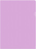 Папка-уголок Бюрократ Pastel -EPAST/VIO A4 пластик 0.18мм фиолетовый