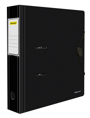 Папка-регистратор Silwerhof 355050 A4 70мм полифом черный