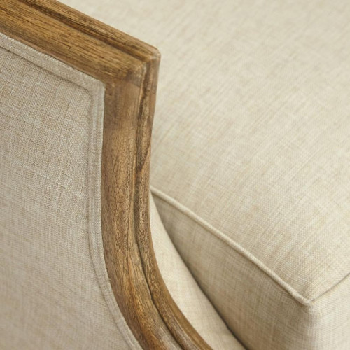 Диван Secret De Maison ATILA ( mod. CHA 19-27S), красное дерево, 190х80х82см, античный дуб, ткань кремовая