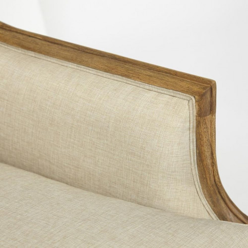 Диван Secret De Maison ATILA ( mod. CHA 19-27S), красное дерево, 190х80х82см, античный дуб, ткань кремовая