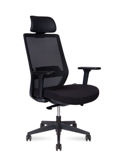 Кресло руководителя  Mono black H6255 black