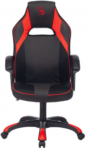 Кресло игровое A4Tech Bloody GC-140 черный/красный эко.кожа/ткань крестов.