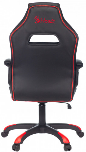 Кресло игровое A4Tech Bloody GC-140 черный/красный эко.кожа/ткань крестов.