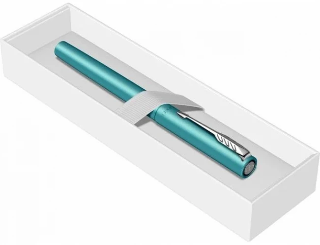 Ручка роллер Parker Vector XL (CW2159776) Teal CT F черн. черн. подар.кор.