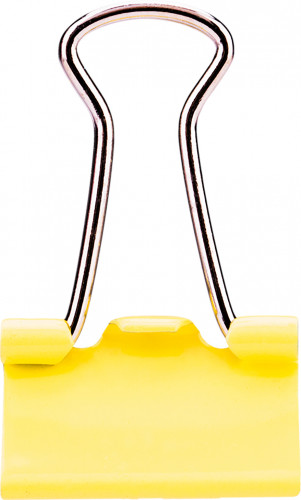 Зажимы Deli E8556A металл 15мм ассорти (упак.:60шт) пластиковая коробка