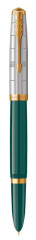 Ручка перьев. Parker 51 Premium (CW2169074) Forest Green GT F сталь нержавеющая подар.кор.