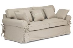 Диван Secret De Maison Butterfly (mod.5220-60), дерево береза, ткань: хлопок, 213х95х88см, бежевый / AJ808-05