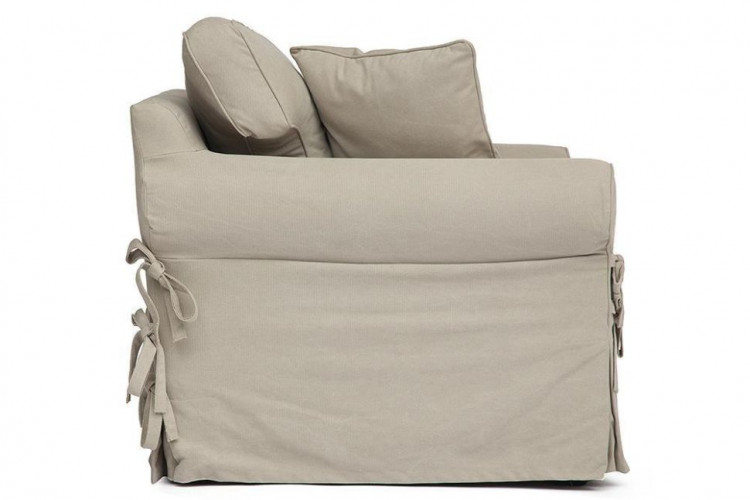 Диван Secret De Maison Butterfly (mod.5220-60), дерево береза, ткань: хлопок, 213х95х88см, бежевый / AJ808-05