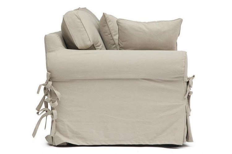 Диван Secret De Maison Butterfly (mod.5220-60), дерево береза, ткань: хлопок, 213х95х88см, бежевый / AJ808-05