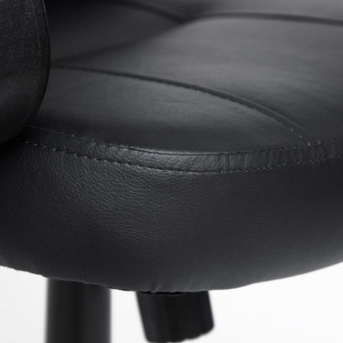 Кресло DEVON, кож/зам, черный, 36-6