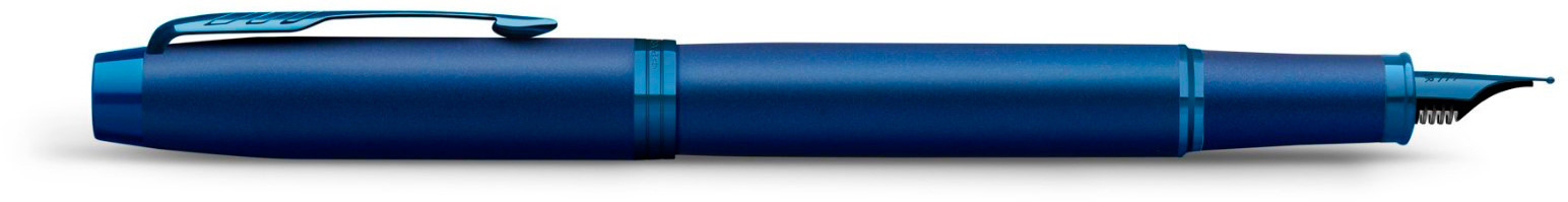 Ручка перьев. Parker IM Monochrome F328 (CW2172964) Blue PVD M сталь нержавеющая подар.кор.