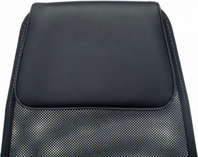 Кресло Бюрократ KB-5M черный TW-01 3C11 сетка/ткань с подголов. крестов. металл хром