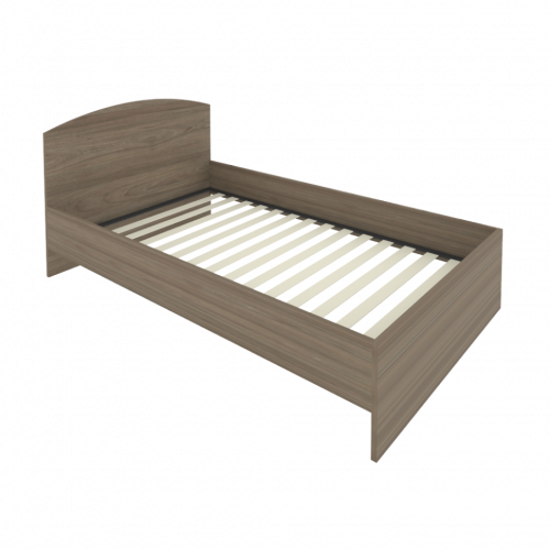 Light Кровать с ортопедическим основанием и изголовьем С-КИ-120 Вяз 1250*2050*900