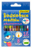 Восковые мелки Silwerhof Jumbo Монстрики двусторонние 16цв. дл.100ммд.10мм картон.кор.