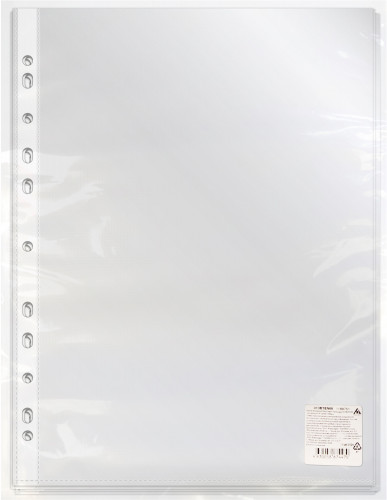 Папка-вкладыш Бюрократ Премиум 013BTEN60 тисненые А4+ (упак.:100шт)