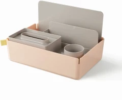 Короб для хранения Deli XDM33green разборный 315x210x186мм зеленый пластик (упак.:1шт)