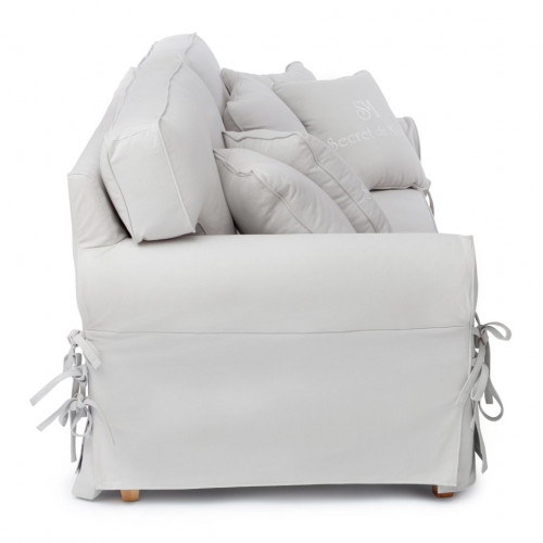 Диван Secret De Maison Butterfly (mod.5220-60), дерево береза, ткань: хлопок, 213х95х88см, бежевый / AJ808-18