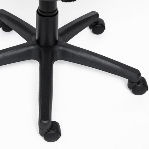 Кресло DEVON, кож/зам, черный/черный перфорированный, 36-6/36-6/06