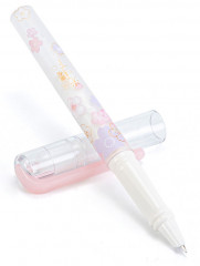 Ручка перьев. Deli Sakura (A938) син. черн. кор.ев. картридж 6шт.