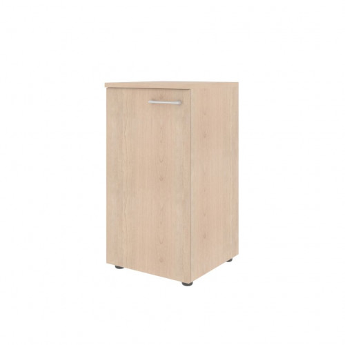 Шкаф колонка с глухой малой дверью (L) и топом XLC 42.1(L) Бук Тиара 432х432х820 XTEN