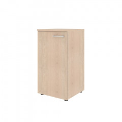 Шкаф колонка с глухой малой дверью (L) и топом XLC 42.1(L) Бук Тиара 432х432х820 XTEN