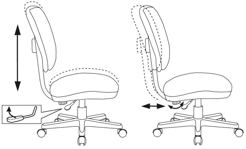 Кресло детское Бюрократ CH-W204NX мультиколор маскарад крестов. пластик пластик белый