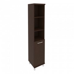 First Шкаф высокий узкий левый KSU-1.1 (L) Венге 401*432*2060