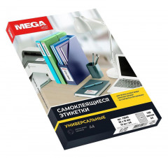 Этикетки Promega 73649 A4 16.9x38мм 85шт на листе/70г/м2/100л./белый матовое самоклей. универсальная