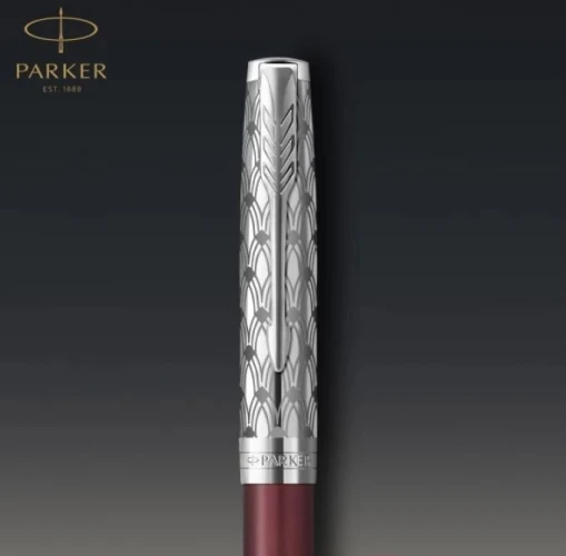 Ручка шариков. Parker Sonnet Premium K537 (CW2119783) Metal Red CT M черн. черн. подар.кор.