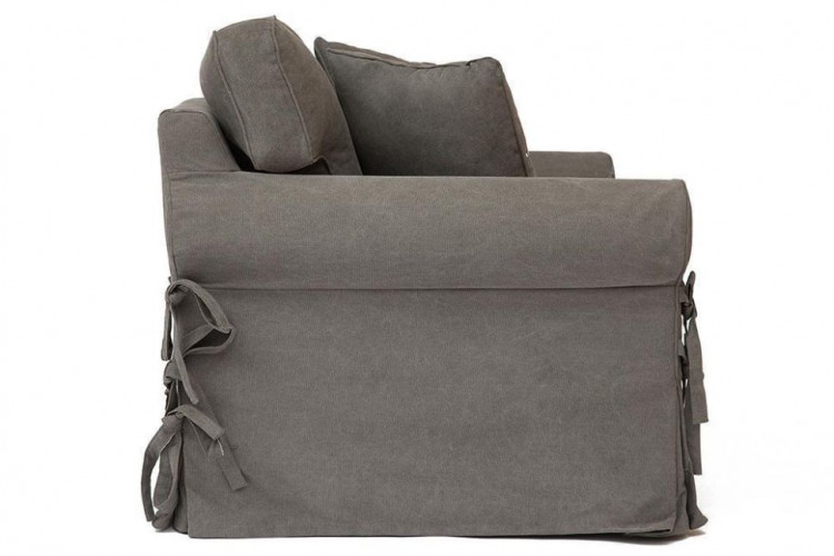 Диван Secret De Maison Butterfly (mod.5220-60), дерево береза, ткань: хлопок, 213х95х88см, серый / AJ808-12