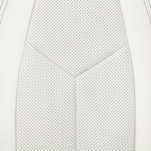 Кресло BOSS (хром), кож/зам, белый, 36-01/36-01/06