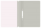 Папка-скоросшиватель Buro -PSE20BU/GREY A4 прозрач.верх.лист пластик серый 0.11/0.13