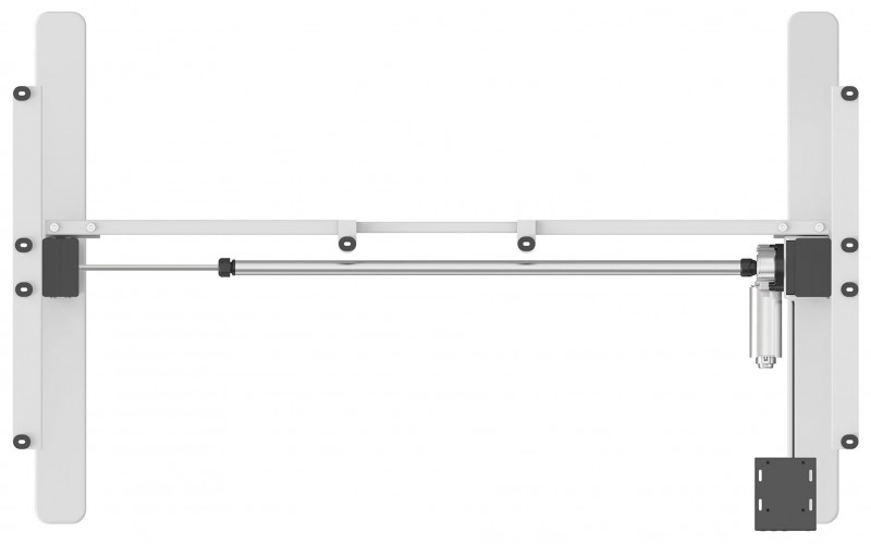 Подстолье Cactus подъёмное белый каркас белый 140x120x99см (CS-EDF-WT)