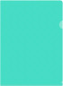 Папка-уголок Бюрократ Pastel -EPAST/GRN A4 пластик 0.18мм мятный