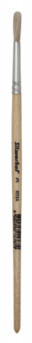Кисть Silwerhof 982020 живопис. коза круг. №3 дерев.лакир.ручка