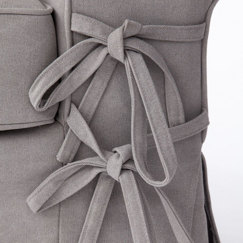 Диван Secret De Maison Butterfly (mod.5220-60), дерево береза, ткань: хлопок, 213х95х88см, серый / AJ808-36